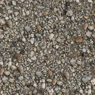 Photo High Resolution Seamless Ground Gravel Texture 0001